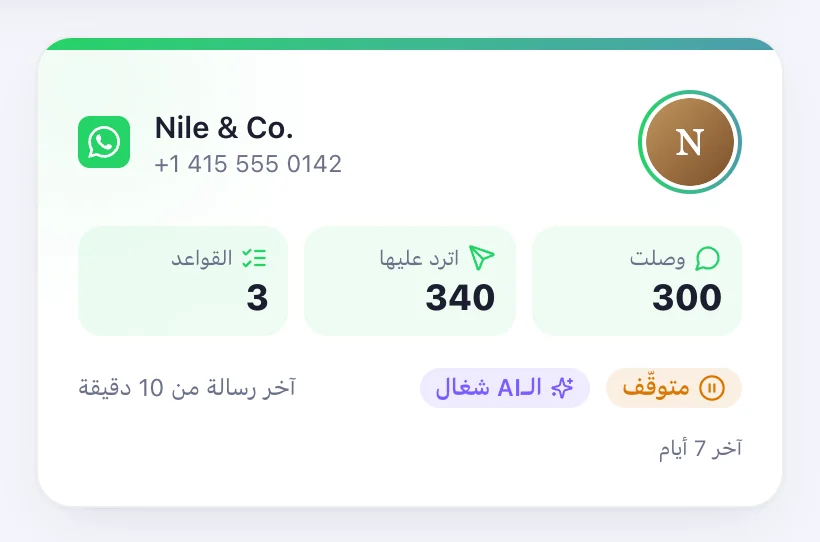 خلاص — واتساب اتربط