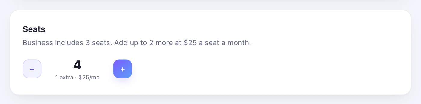 Need another seat?