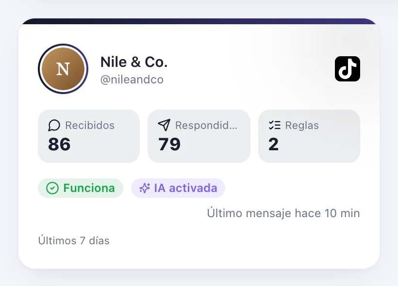 Listo: está conectada