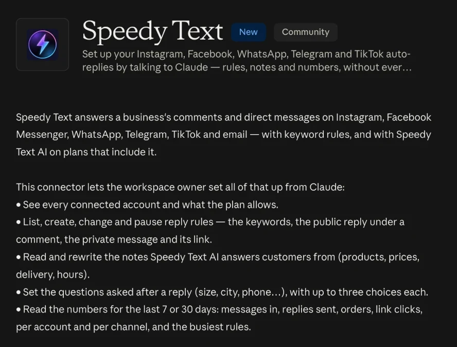 Add it in your AI app