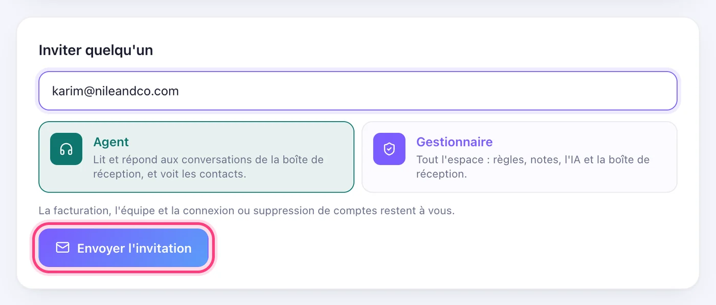 Invitez quelqu'un